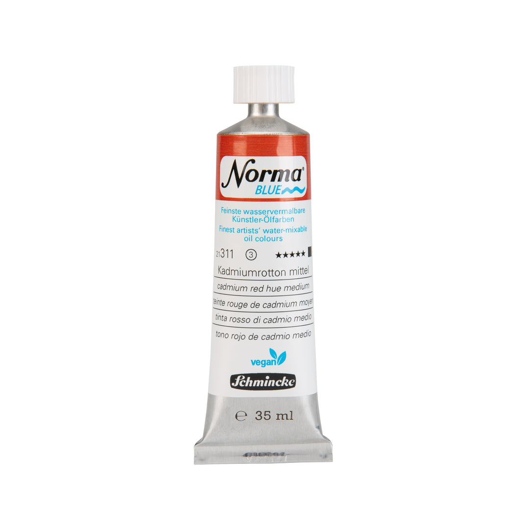 Cadmium Red Hue Medium Norma Blue