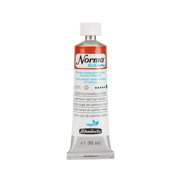 Cadmium Red Hue Medium Norma Blue