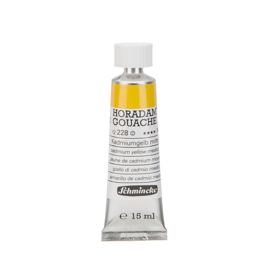 Cadmium Yellow Medium Horadam Gouache 15ml