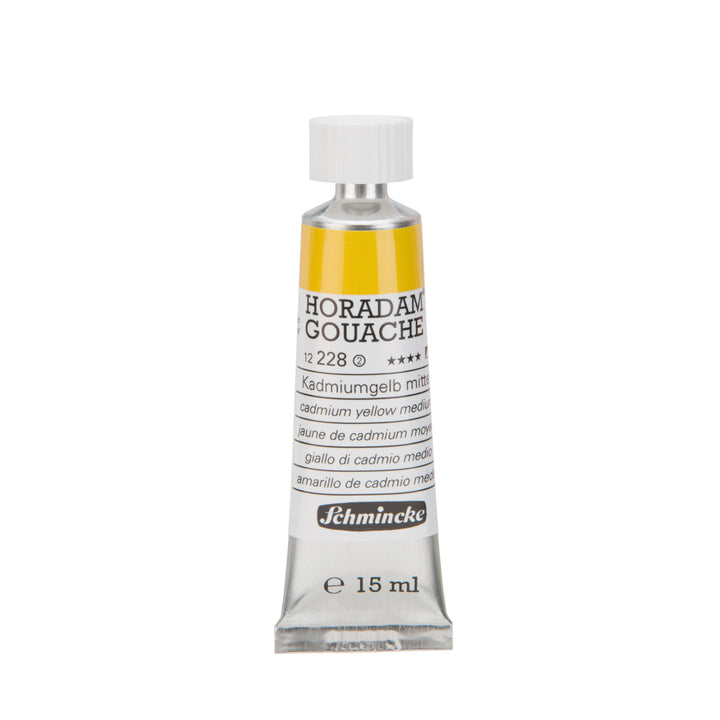 Cadmium Yellow Medium Horadam Gouache 15ml