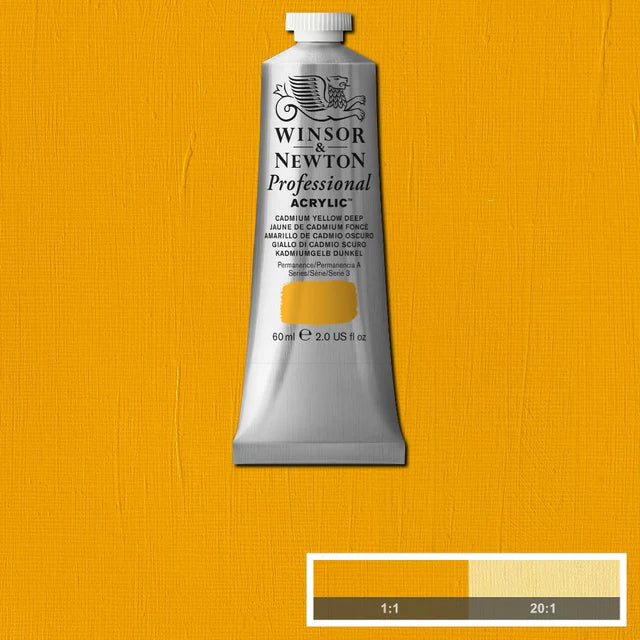 Cad Yellow Dp Winsor &amp; Newton Artist Acrylic 60ml