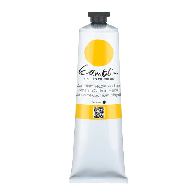 Cadmium Yellow Medium Gamblin Artist Oil