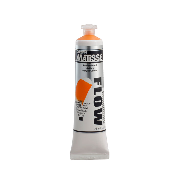 Cadmium Orange Flow