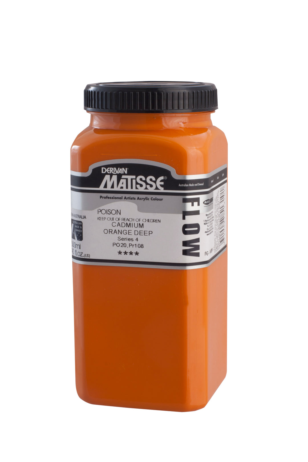Cadmium Orange Deep Flow
