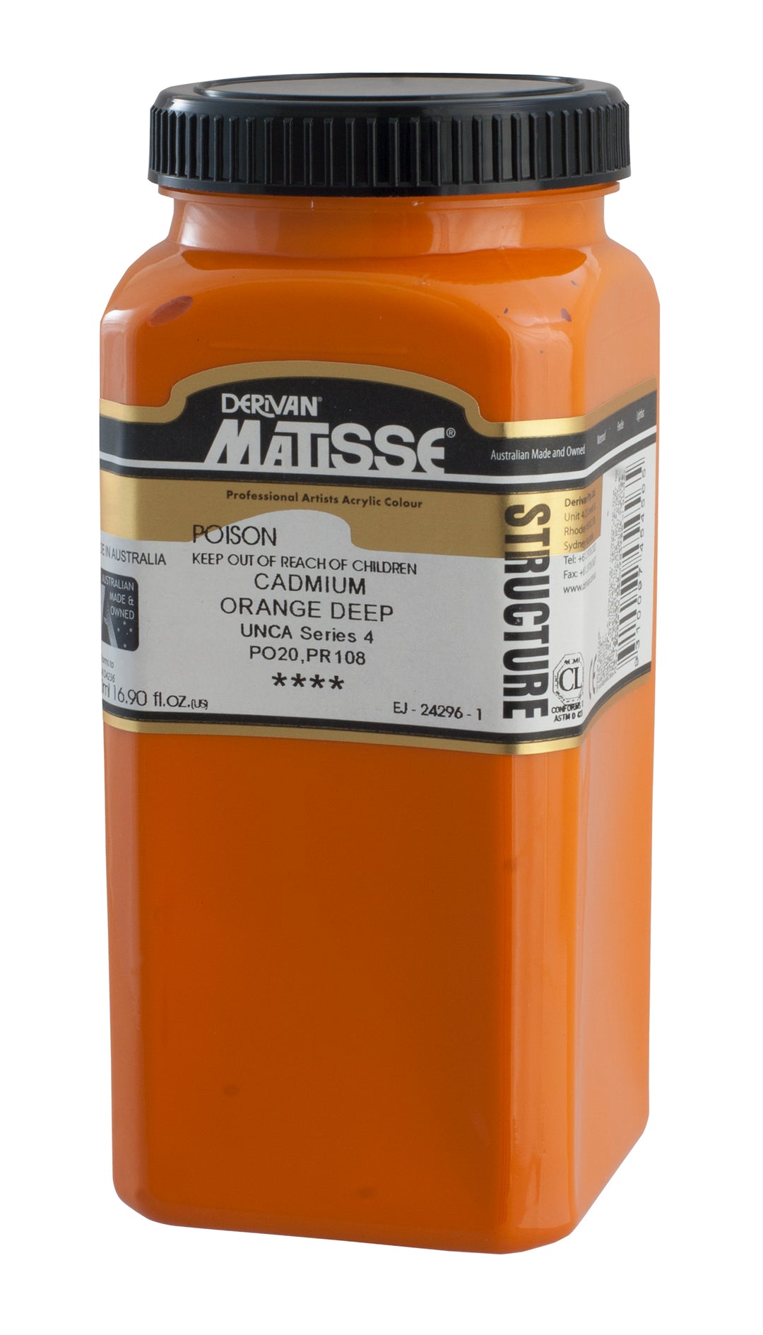 Cadmium Orange Deep Structure