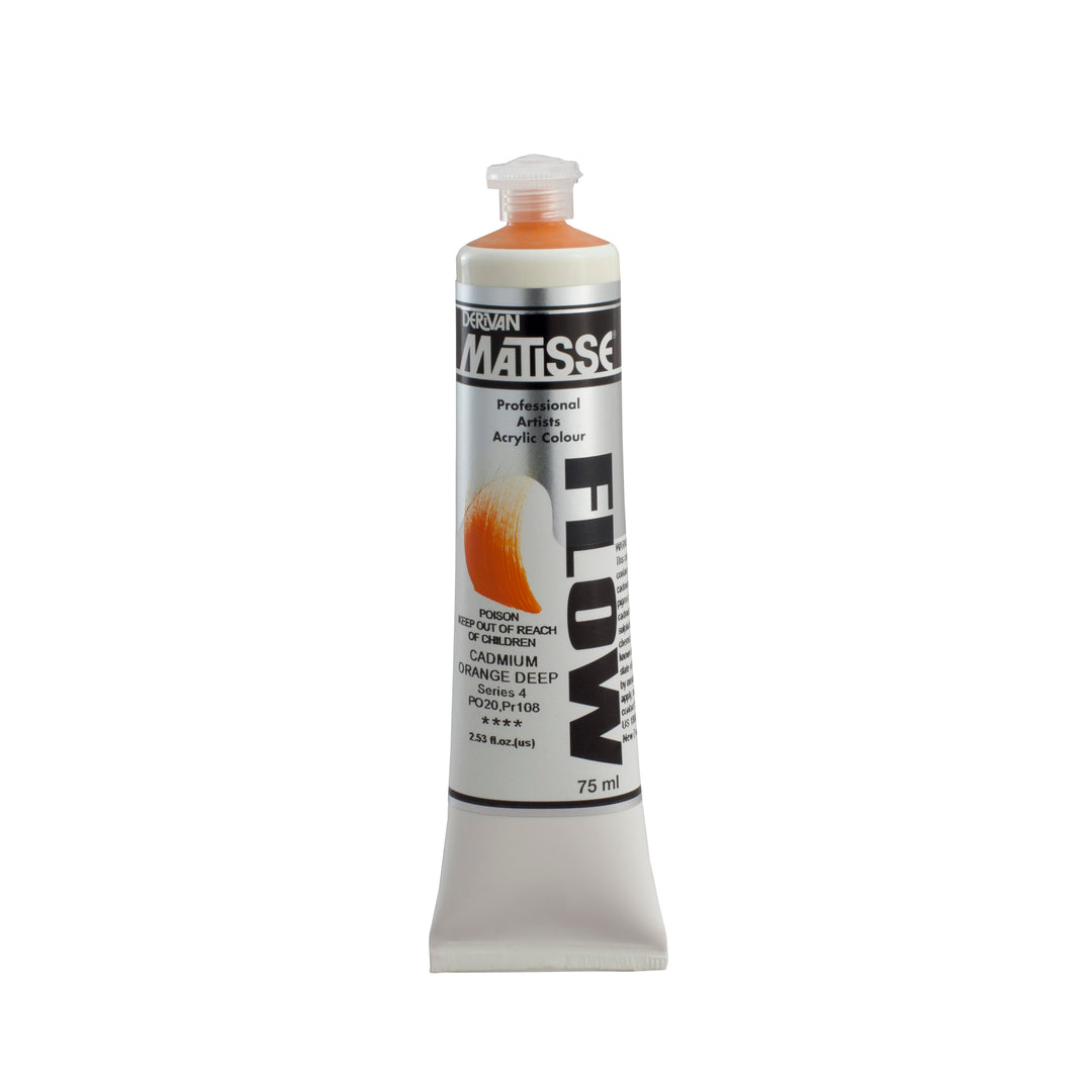 Cadmium Orange Deep Flow