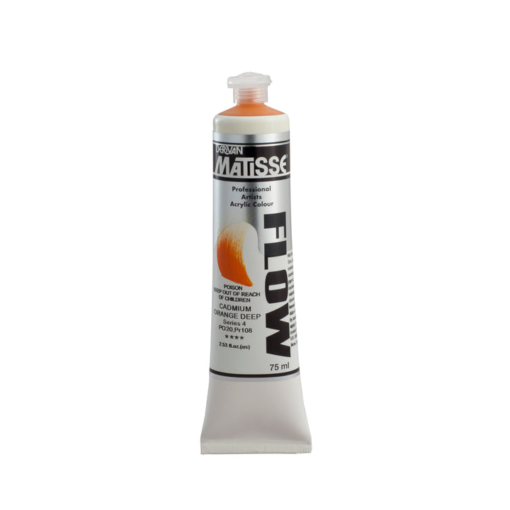 Cadmium Orange Deep Flow