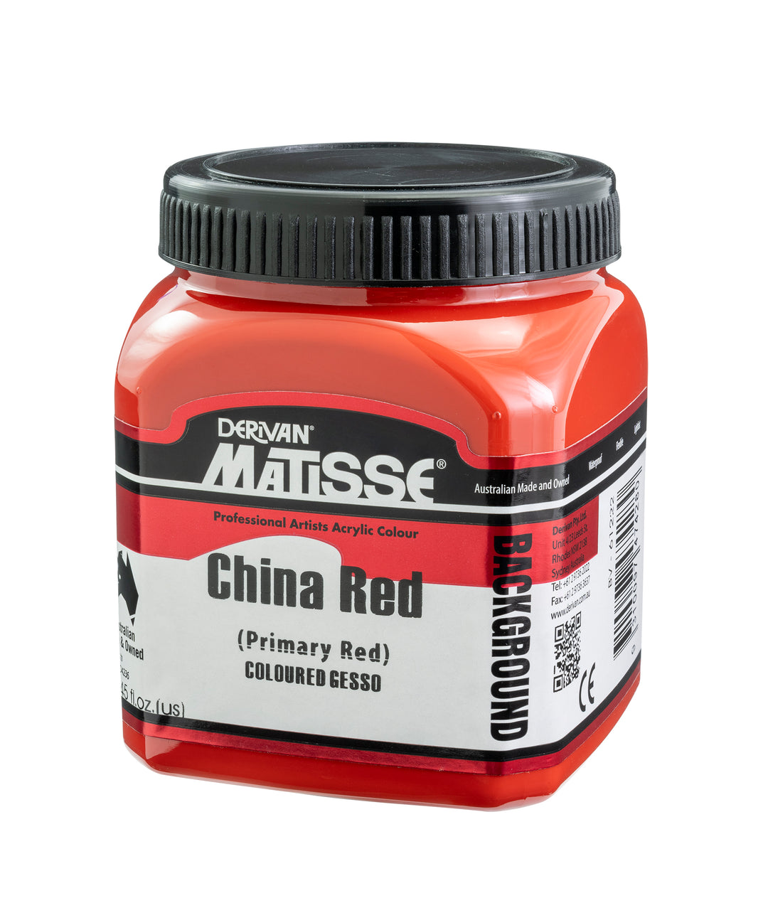 China Red Matisse Background