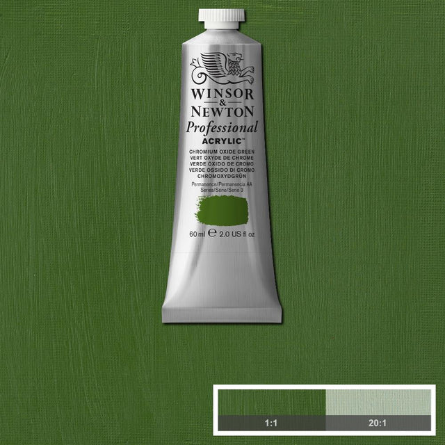 Chromium Oxide Green Winsor &amp; Newton Artist Acrylic 60ml