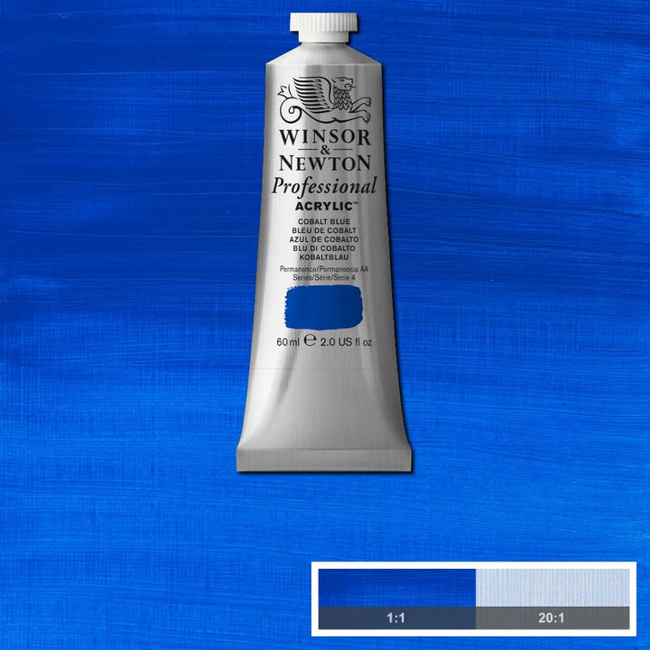 Cobalt Blue Winsor &amp; Newton Artist Acrylic 60ml