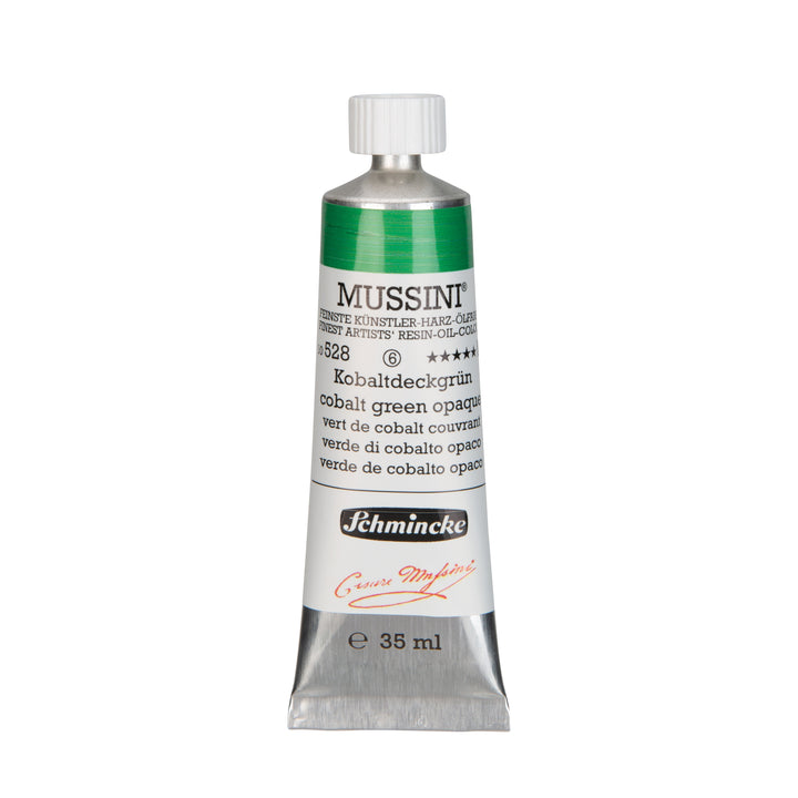 Cobalt Green Opaque Mussini 35ml