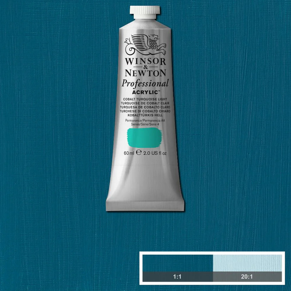 Cobalt Turquoise Winsor &amp; Newton Artist Acrylic 60ml