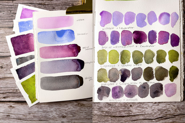 Colors Of Inspiration Hand Poured DANIEL SMITH W/C Half Pan Set