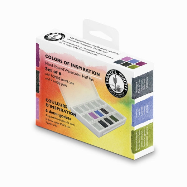 Colors Of Inspiration Hand Poured DANIEL SMITH W/C Half Pan Set