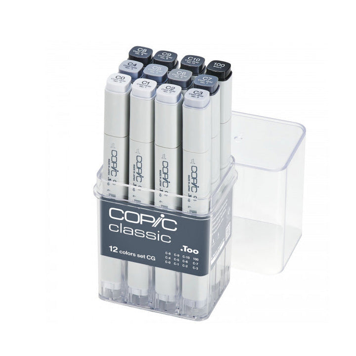 Copic Marker Cool Grey Set 12