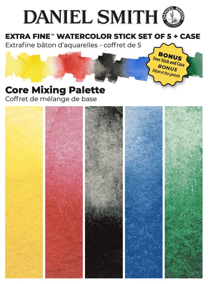 Daniel Smith Core Mixing W/C Stick set 5