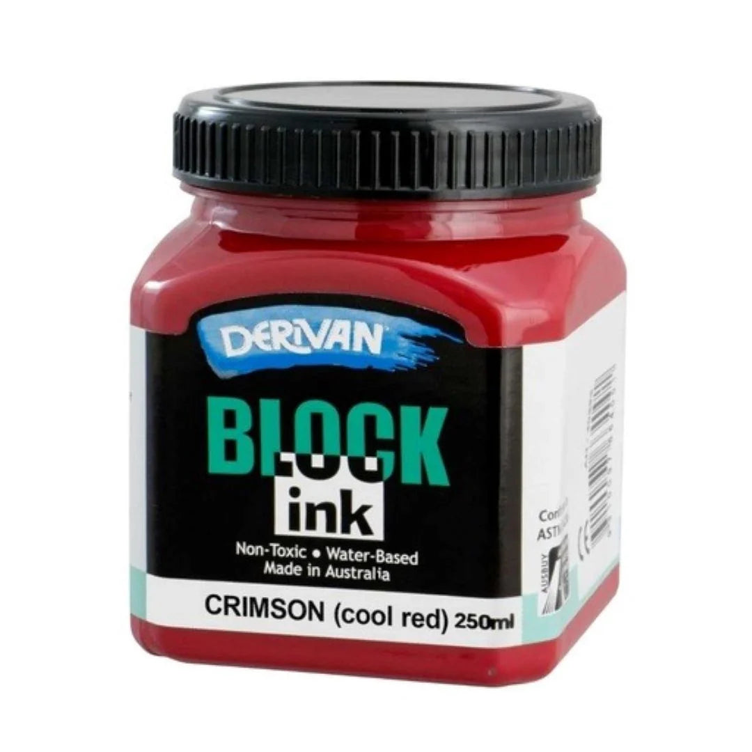Derivan Block Ink Crimson (Cool)