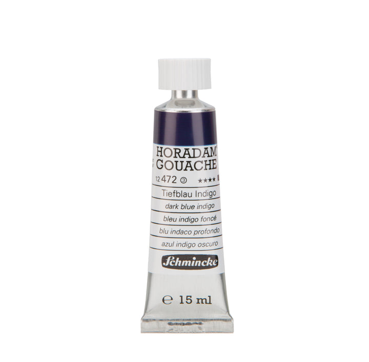 Dark Blue Indigo Horadam Gouache 15ml