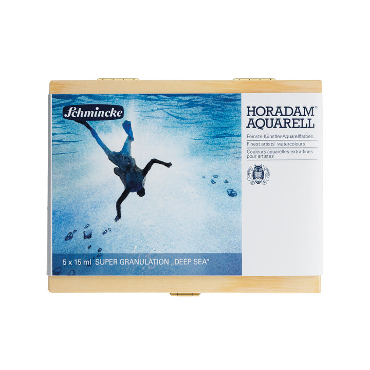 Schmincke Super Granulation Set deep sea, 5 x 15 ml
