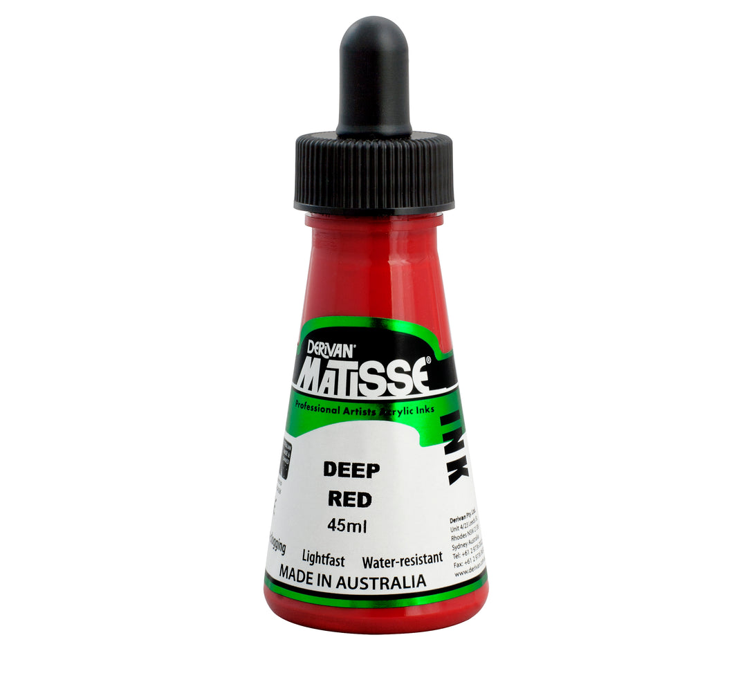 Deep Red Matisse Ink