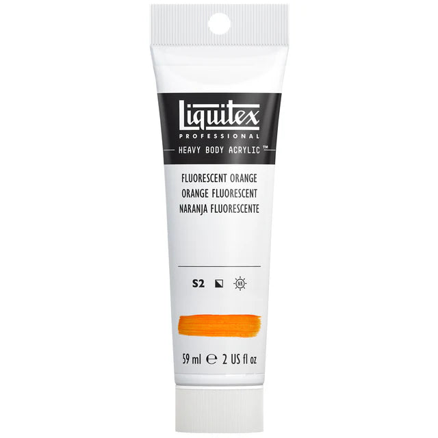 Fluro Orange HB Liquitex 59ml