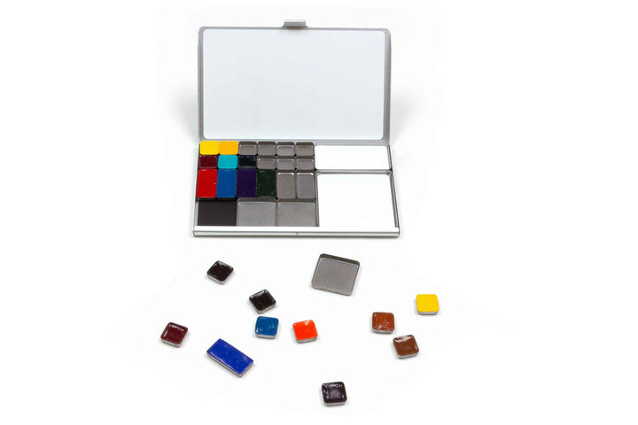 Art Toolkit Folio Palette with Assorted Pans