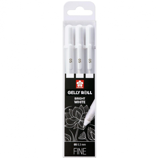 Sakura gelly Roll Fine white 05