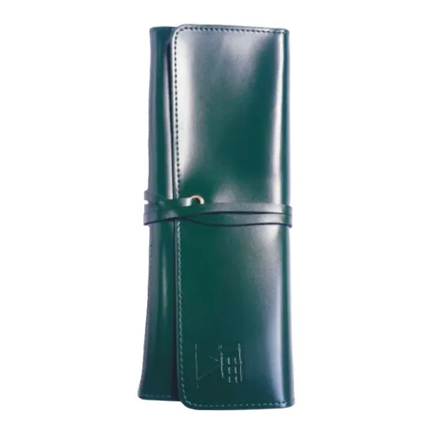 Neef Leather Brush Wallet Green