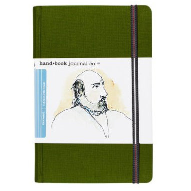 Hand Book Journal Green 130gsm