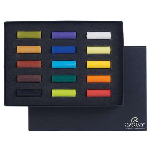 Rembrandt Pastels 1/2 Length Set 15