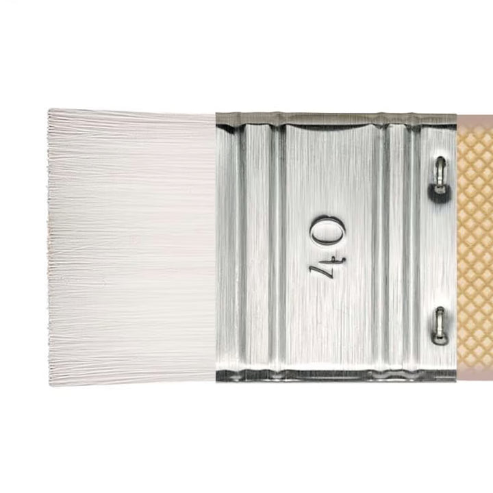 5027 Da Vinci Paddle brush extra strong white synthetic bristles 40