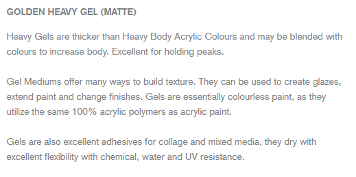 Heavy Gel (Matte) Golden 236ml