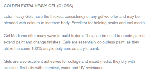 Extra Heavy Molding Paste Golden 236ml