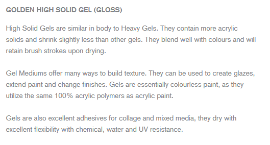 High Solid Gel (Gloss) Golden 236ml