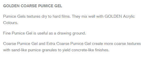 Coarse Pumice Gel Golden 236ml