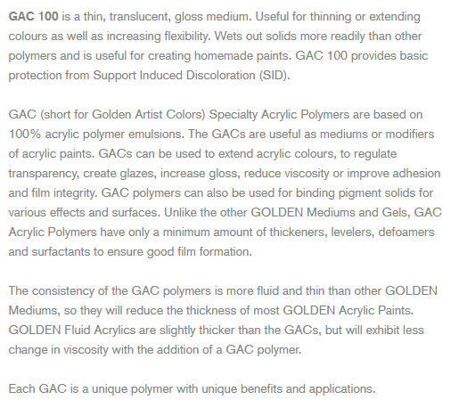 Gac 100 Golden Multi Purp Polymer