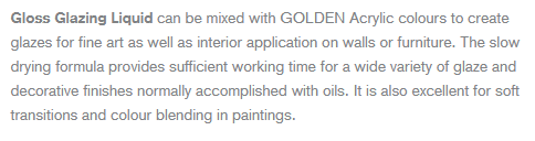 Gloss Glazing Liquid Golden 236ml