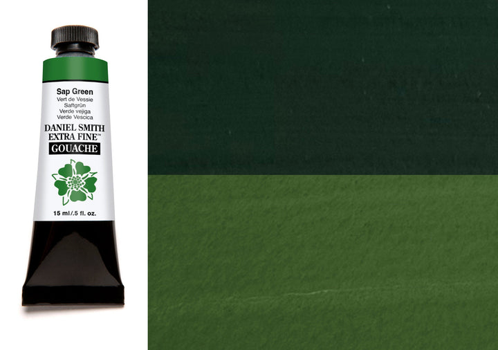 Sap Green Daniel Smith Gouache 15ml