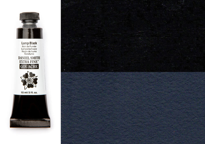 Lamp Black Daniel Smith Gouache 15ml