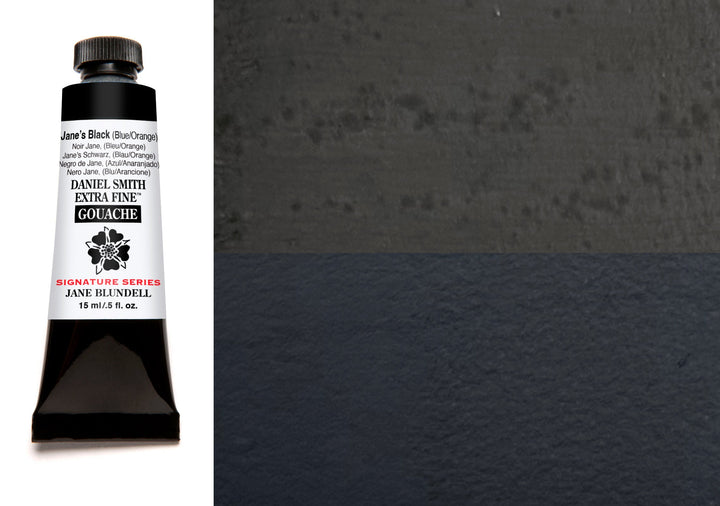 Janes Black (B/O) Daniel Smith Gouache 15ml