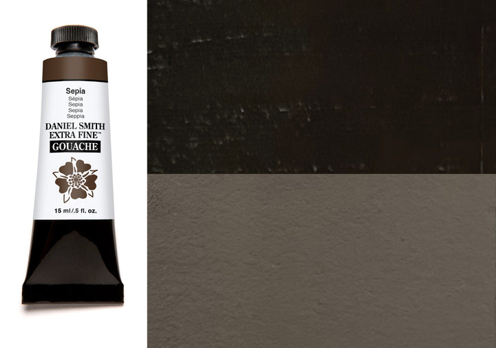 Sepia Daniel Smith Gouache 15ml