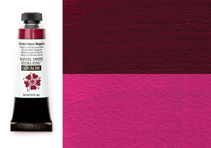 Quinacridone Magenta Daniel Smith Gouache 15ml