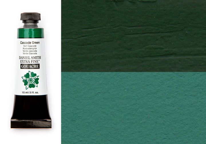 Cascade Green Daniel Smith Gouache 15ml