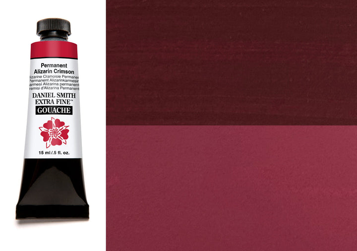 Permanent Alizarin Crimson Daniel Smith Gouache 15ml
