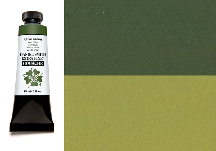 Olive Green Daniel Smith Gouache 15ml
