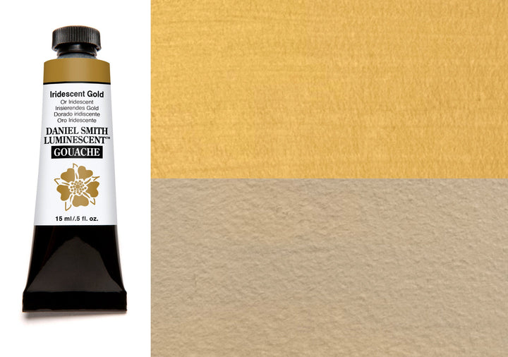 Iridescent Gold Daniel Smith Gouache 15ml
