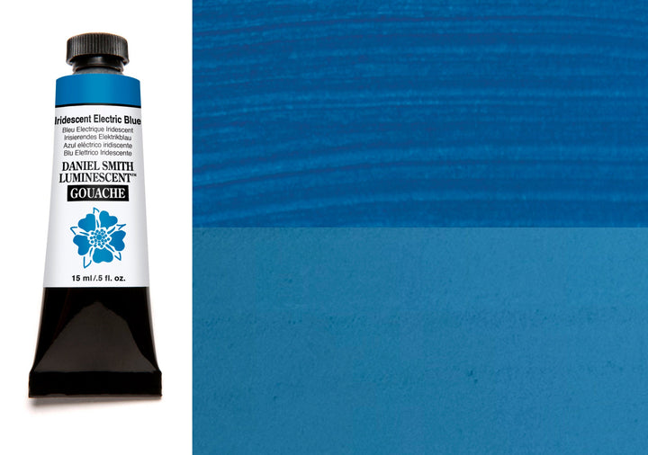 Iridescent Electric Blue Daniel Smith Gouache 15ml