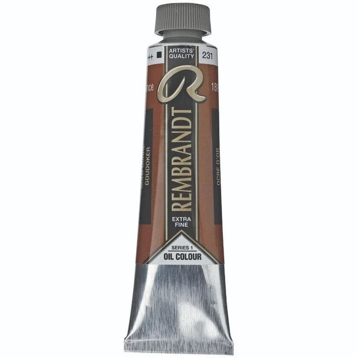 231 Gold Ochre Rembrandt Artist Oil 40ml