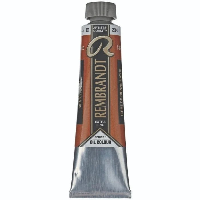 234 Raw Sienna Rembrandt Artist Oil 40ml