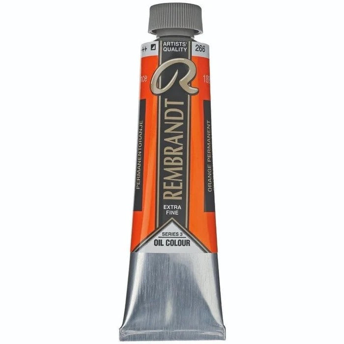 266 Permanent Orange Rembrandt Artist Oil 40ml